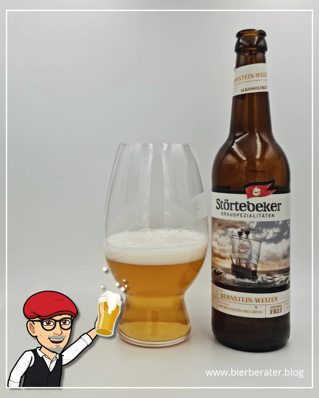 Störtebeker Bernstein-Weizen alkoholfrei